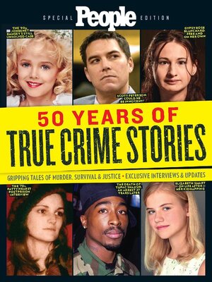 cover image of PEOPLE 50 Years of True Crime Stories